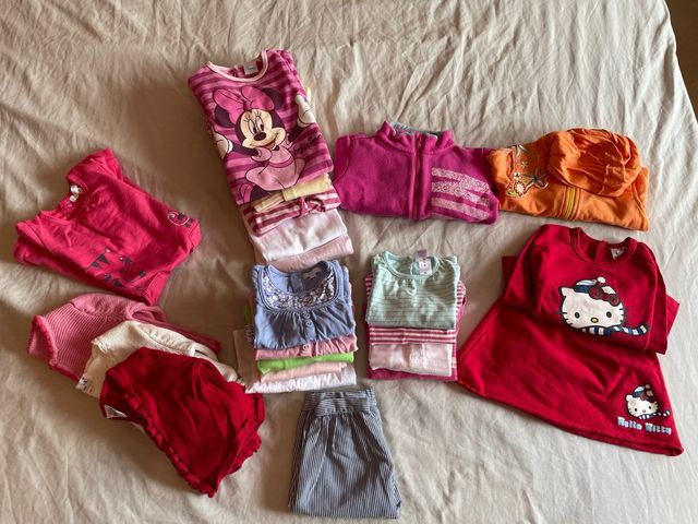 Abbigliamento autunno/inverno per bambina 6-9 mesi