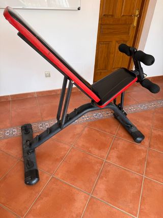 Banco musculación plegable