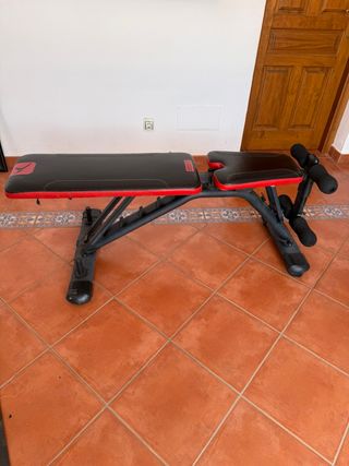 Banco musculación plegable