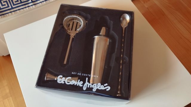 Juego coctelera El Corte Inglés