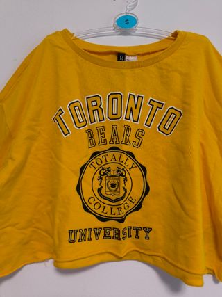Camiseta crop top 