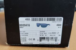 Oakley Split Shot - Gafas sol Mate Carbon. Nuevas!