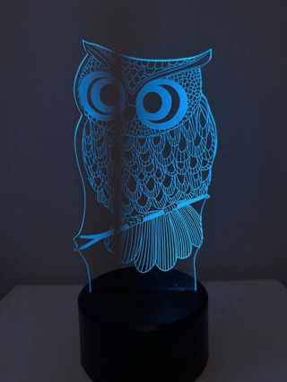 Lampada Gufo LED RGB
