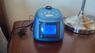 Radio Reloj ELCO | Despertador Azul