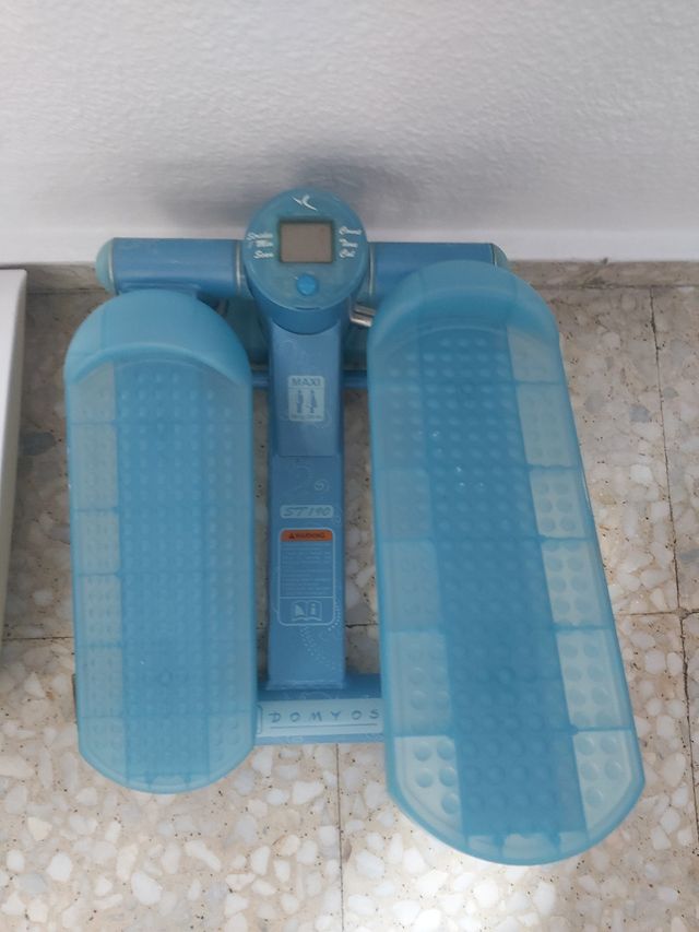 Masajeador pies + Step Domyos