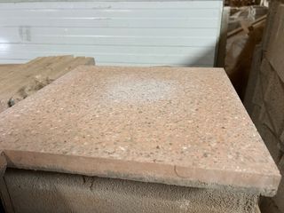 Losetas terrazo salmón / Terratzo 40x40 1a