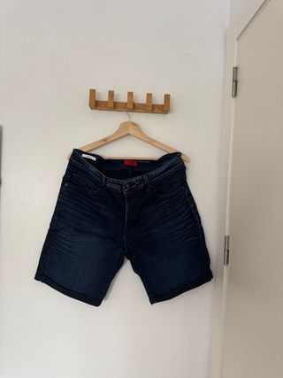 Shorts vaqueros azul marino