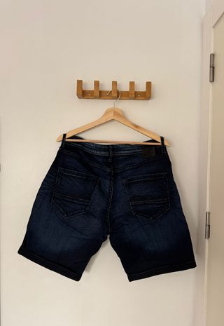 Shorts vaqueros azul marino