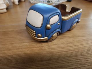 Furgoncino Thun vintage blu