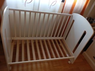 Cuna bebé blanca marca Mi cuna 60*120