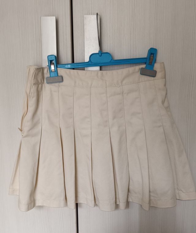 Minifalda plisada Brandy Melville beige T-S