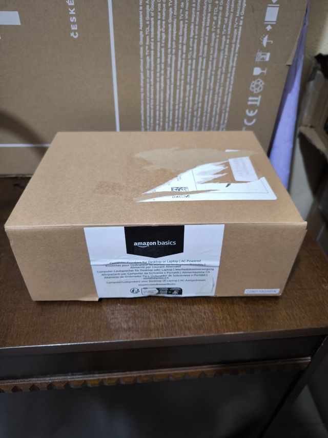 Altavoces 3.5mm - negros