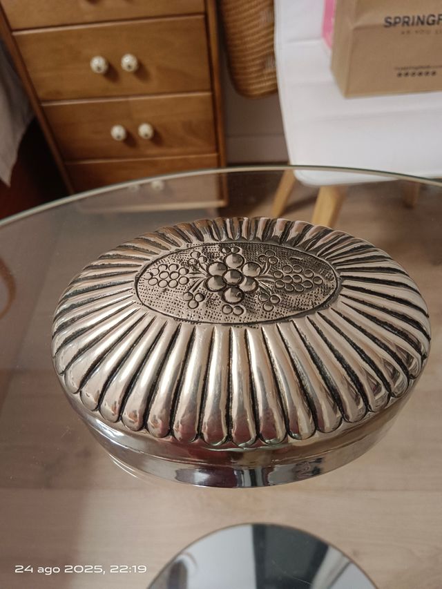 Caja vintage Plata o Alpaca