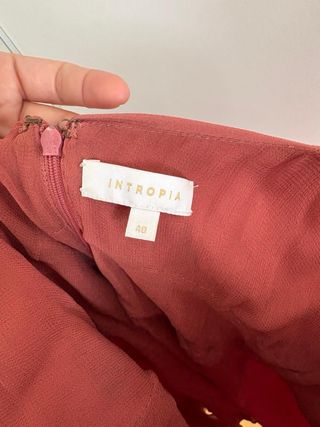 Vestido Hoss Intropia marrón - Talla L