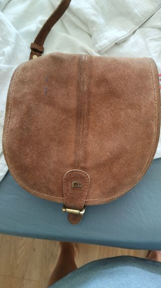 Bolso parfois marrón y rosa