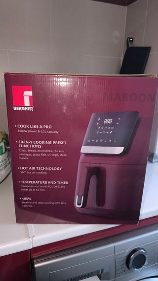 Freidora aire BERGNER 6.5L