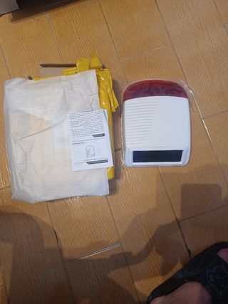 Alarma solar inalámbrica nueva