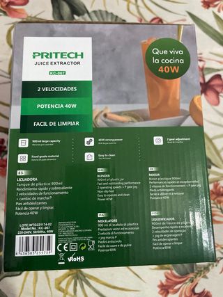 Exprimidor Pritech 900ml - 40W