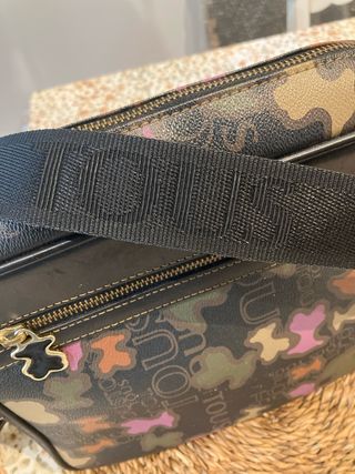 Bolso bandolera TOUS estampado