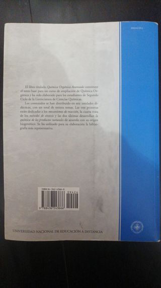 QUÍMICA ORGÁNICA AVANZADA