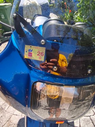 BMW R1150RS- Moto Azul