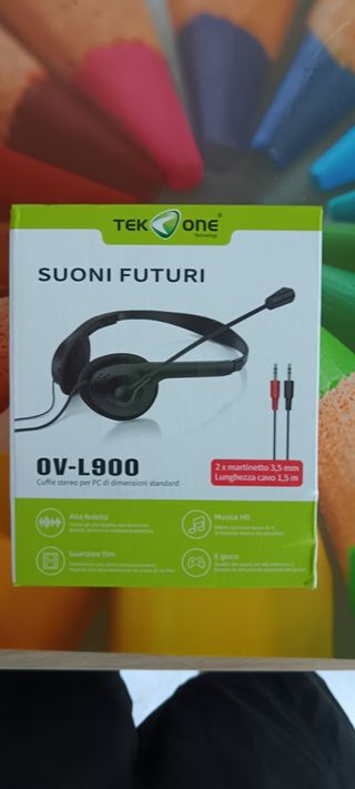 Cuffie Stereo Tek One OV-L900