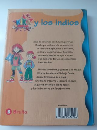 Kika Superbruja y los indios (Spanish Edition)