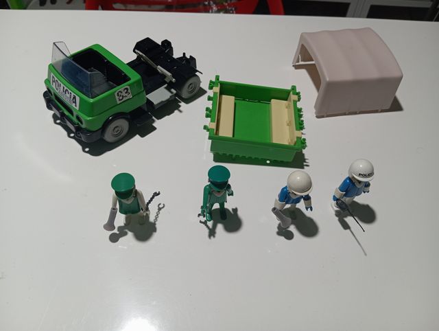 Playmobil  policia y camión