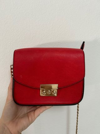Bolso bandolera rojo