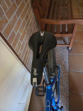 Bicicleta Berg montaña azul