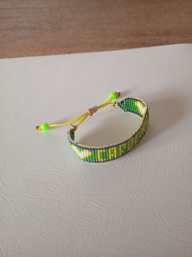 Pulsera Capoeira VerdeAmarilla