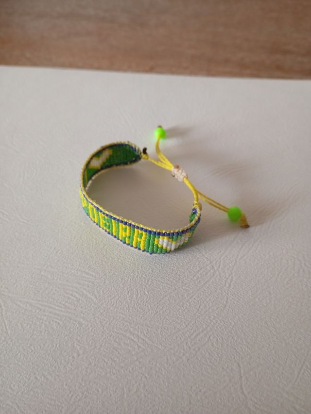 Pulsera Capoeira VerdeAmarilla