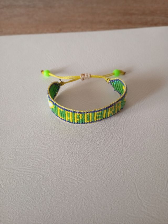 Pulsera Capoeira VerdeAmarilla