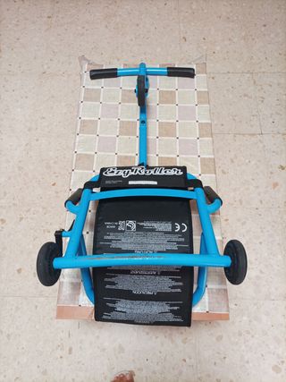 Patinete EasyRoller Classic azul. Viene con caja