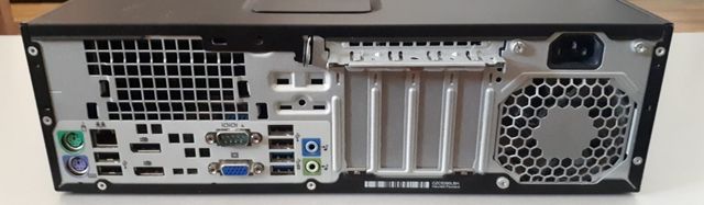 PC HP ProDesk 600 G1 SFF,  i5-8GB-128GB+500GB