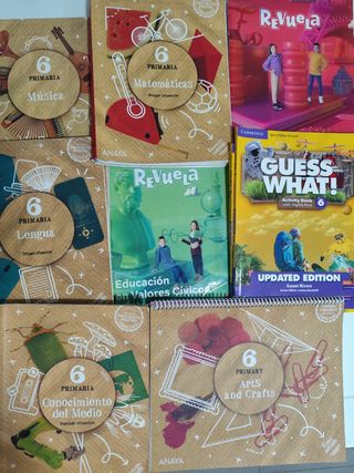 Libros de texto 6° Primaria (Buen Consejo Melilla)