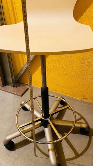 Silla oficina o cocina alta hidráulica