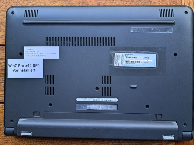 NOTEBOOK DELL LATITUDE 3340 GRIGIO