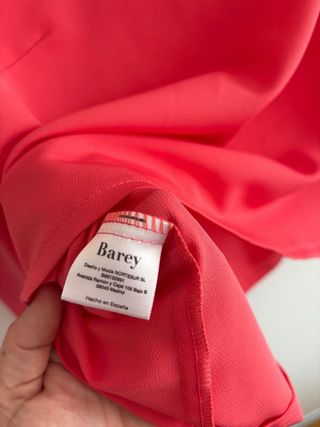 Conjunto Barey rosa talla M
