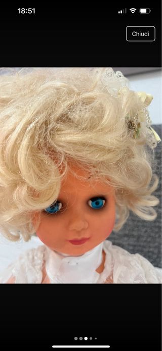 Bambola anni '60/'70 vintage