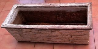 Jardinera piedra - Beige/Marrón