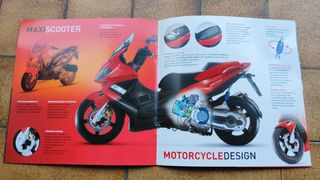 Depliant Gilera Nexus 500 300 125