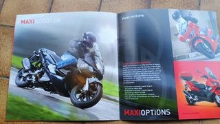 Depliant Gilera Nexus 500 300 125