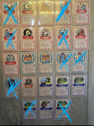 Carte Cuphead out of the Cards numerate