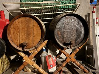 2 Barriles Vino Antiguos