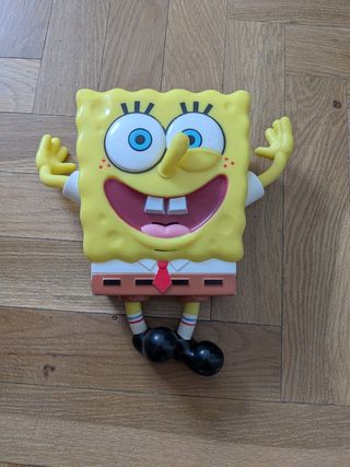 Muñeco parlante Bob Esponja Bandai