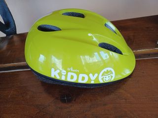 Casco bici niño azul