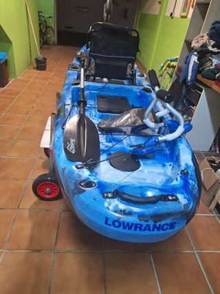 Kayak Pesca con pedalera. Buen estado.