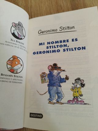 Mi Nombre Es Stilton, Geronimo Stilton