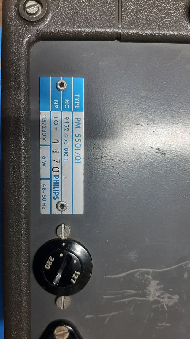 Generador Patrones TV Philips PM5501 PAL